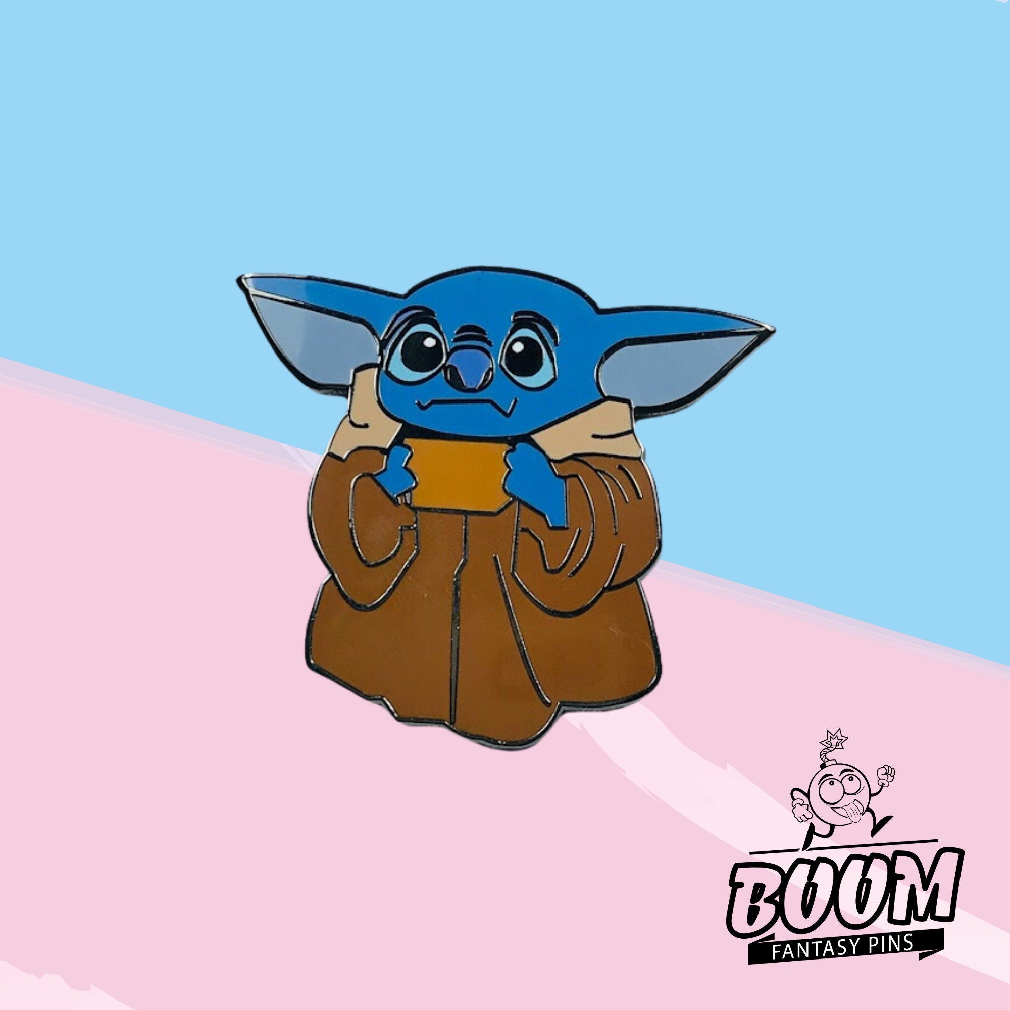 Pin – Stitch como Baby Yoda de Lilo &amp; Stitch – Disney Fantasy